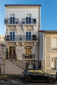 Bygningen som lejligheden ligger i