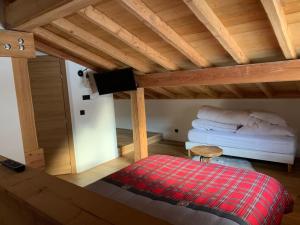 Fotografie z fotogalerie ubytování megeve demi quartier chalet 12 p v destinaci Demi-Quartier