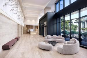 Predel za sedenje v nastanitvi Four Points by Sheraton Suwon