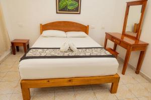 Postel nebo postele na pokoji v ubytování Hotel Las Palmas Cancun Centro + 24 fotografií