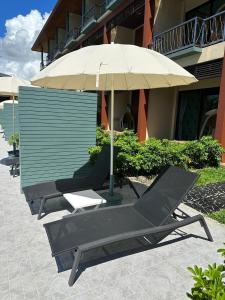 Das Gebäude in dem sich das Resort befindet