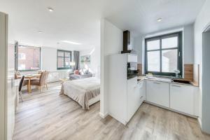 Kuchyň nebo kuchyňský kout v ubytování Haus Diana - Perlhuhn