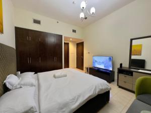TV a/nebo společenská místnost v ubytování Master Bedroom