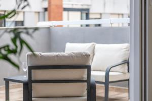Posezení v ubytování Spacious Penthouse with Private Terrace