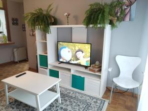TV a/nebo společenská místnost v ubytování apartamento gran Vía