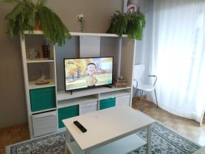 TV a/nebo společenská místnost v ubytování apartamento gran Vía