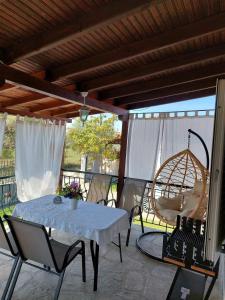 Balkón nebo terasa v ubytování Bellissimo house + 10 fotografií