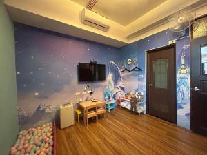 We Smile B&B tesisinde bir televizyon ve/veya eğlence merkezi