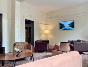 TV a/nebo společenská místnost v ubytování Ibis Styles Metz Centre Gare