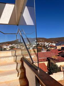 Balkón nebo terasa v ubytování Hotel Vila Nova do Príncipe