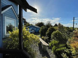 Κήπος έξω από το Cabaña Los Queltehue