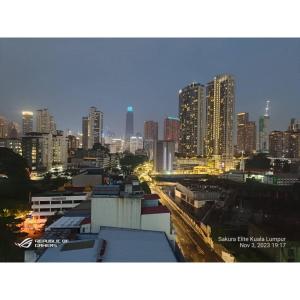 Nespecifikovaný výhled na destinaci Kuala Lumpur nebo výhled na město při pohledu z hotelu