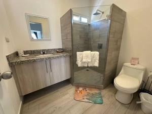Koupelna v ubytování Villa CAS. nueva en Palma Real