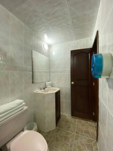 Kupatilo u objektu Hotel Fontibon
