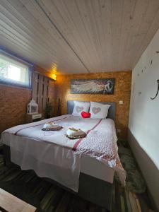 Letto o letti in una camera di Chez Gigi
