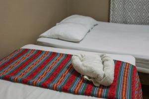 Letto o letti in una camera di Hotel Rosalila