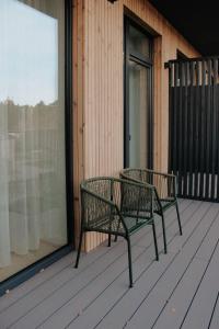 Ein Balkon oder eine Terrasse in der Unterkunft Albatross Club House 9