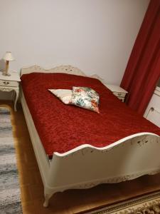 Postel nebo postele na pokoji v ubytování Комната