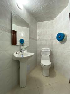 Kupatilo u objektu Hotel Fontibon