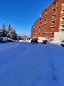 Appartement Edelweiss Chamrousse vue sur Recoin La Croix de Chamrousse Grenoble v zimě