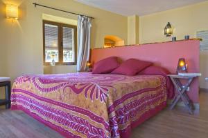 Cama o camas de una habitación en Ruta del Tiempo