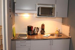 Küche/Küchenzeile in der Unterkunft Ferienappartement E226 für 2-4 Personen an der Ostsee