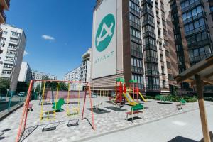 Detský kútik v ubytovaní Atlant luxury Big Family Perlina Apart on Golovna поряд з ТЦ Депот