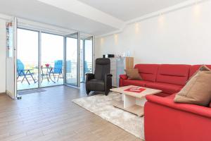 Posezení v ubytování Residenz Hafenidyll