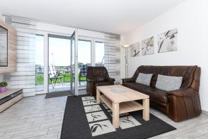 Posezení v ubytování Residenz Hafenidyll