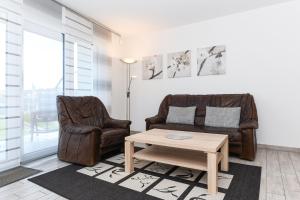 Posezení v ubytování Residenz Hafenidyll