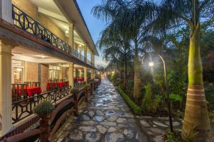 Bygningen som hotellet ligger i