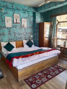 Katil atau katil-katil dalam bilik di Manikaran view