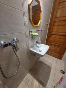 Kúpeľňa v ubytovaní Apartman Őri