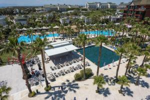 an aerial view of the pool at the resort at Siam Elegance Hotel & Spa in Belek