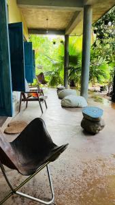 Zahrada ubytování Kataragama Homestay