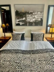 Voodi või voodid majutusasutuse Park Hotel & Vinbar toas