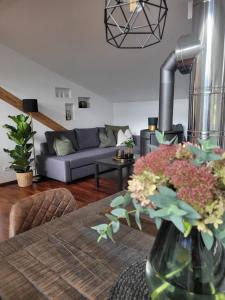 Posezení v ubytování Appartement Lockei