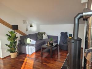 Posezení v ubytování Appartement Lockei