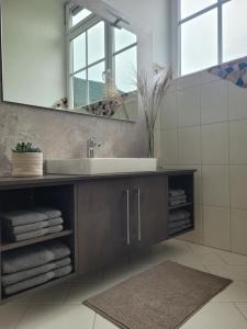 Koupelna v ubytování Appartement Lockei
