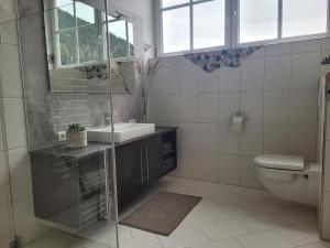 Koupelna v ubytování Appartement Lockei