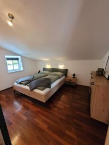 Postel nebo postele na pokoji v ubytování Appartement Lockei