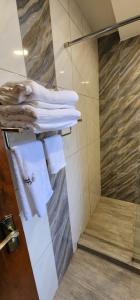 Kylpyhuone majoituspaikassa Angani Resorts & Spa Limited