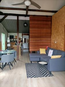 Χώρος καθιστικού στο Case créole