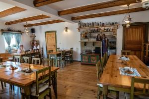 Restaurace v ubytování Pension Kamenný Dvůr