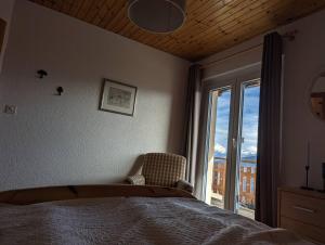 Voodi või voodid majutusasutuse Chalet Cactus - 4 Vallées toas