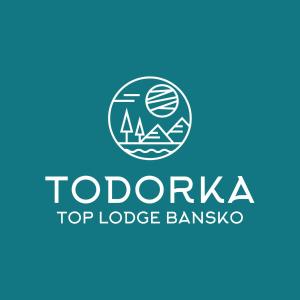 a logo for a top lodge banosa at Todorka Apartments in Bansko in Bansko