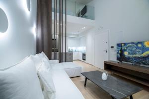 Posezení v ubytování GM exclusive Luxury Suites & SPA