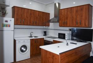A kitchen or kitchenette at Estudio Nueva Numancia