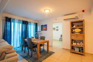 Χώρος καθιστικού στο Palapa Beach Paradise