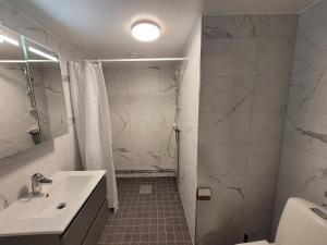 Koupelna v ubytování Home Inn PIP22